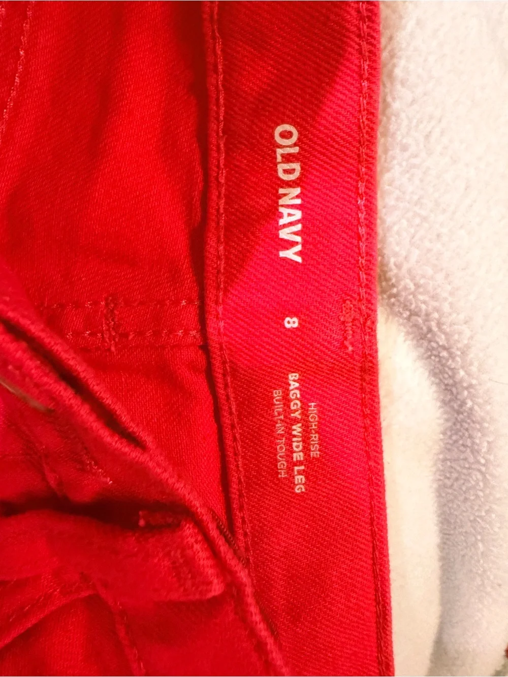 Old Navy Kids Pink Wide-Leg Jeans